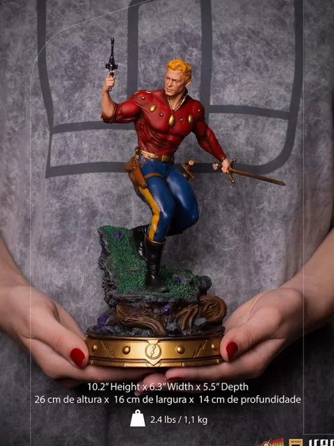 Flash Gordon Defenders of The Earth Art Scale 1/10 Iron Studios
