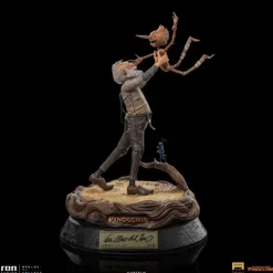 Geppetto & Pinocchio Deluxe - (Signed Version) - Pinocchio - Art Scale 1/10 - Iron Studios