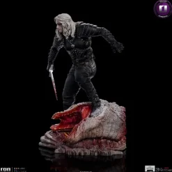 Geralt of Rivia - The Witcher - BDS Art Scale 1/10 - Iron Studios