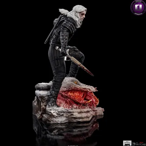 Geralt of Rivia - The Witcher - BDS Art Scale 1/10 - Iron Studios