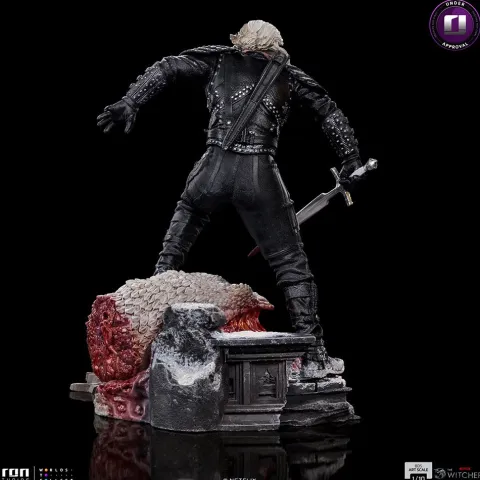 Geralt of Rivia - The Witcher - BDS Art Scale 1/10 - Iron Studios