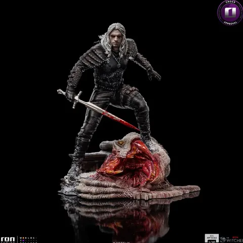 Geralt of Rivia - The Witcher - BDS Art Scale 1/10 - Iron Studios