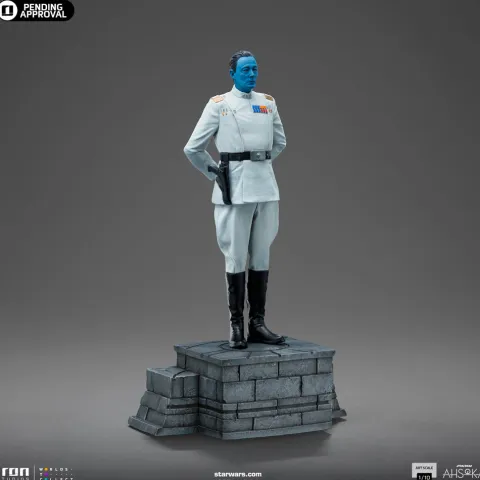 Grand Admiral Thrawn Star Wars: Ahsoka Series Art Scale 1/10 Iron Studios