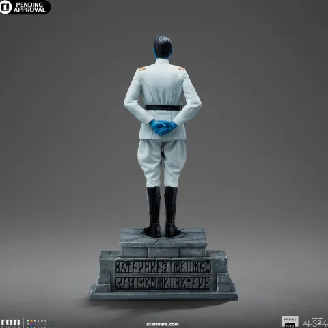 Grand Admiral Thrawn Star Wars: Ahsoka Series Art Scale 1/10 Iron Studios