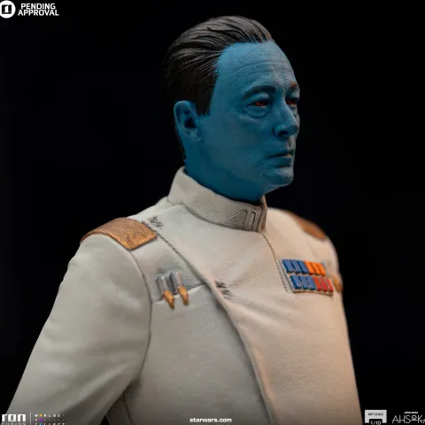 Grand Admiral Thrawn Star Wars: Ahsoka Series Art Scale 1/10 Iron Studios
