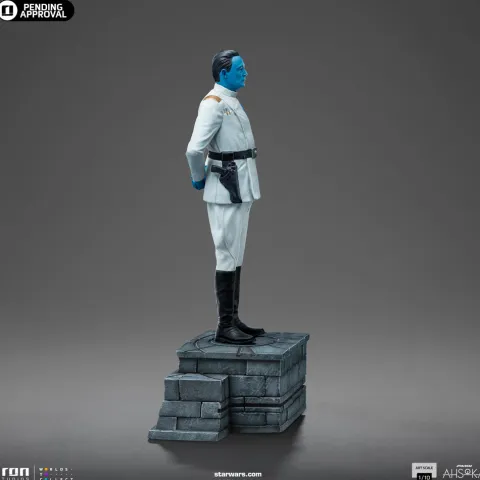 Grand Admiral Thrawn Star Wars: Ahsoka Series Art Scale 1/10 Iron Studios