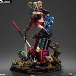 Harley Quinn Deluxe Gotham City Sirens Art Scale 1/10 Iron Studios