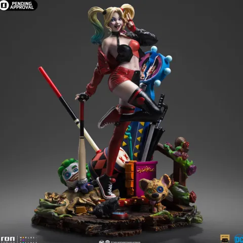 Harley Quinn Deluxe Gotham City Sirens Art Scale 1/10 Iron Studios
