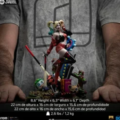 Harley Quinn Deluxe Gotham City Sirens Art Scale 1/10 Iron Studios