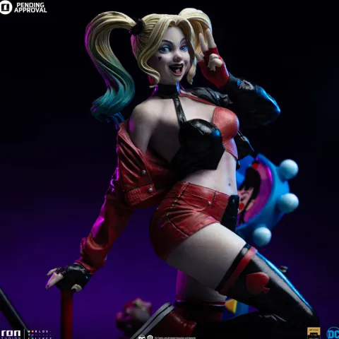 Harley Quinn Deluxe Gotham City Sirens Art Scale 1/10 Iron Studios