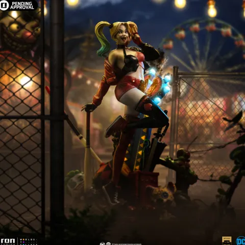 Harley Quinn Deluxe Gotham City Sirens Art Scale 1/10 Iron Studios