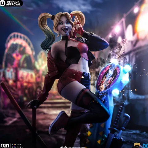 Harley Quinn Deluxe Gotham City Sirens Art Scale 1/10 Iron Studios