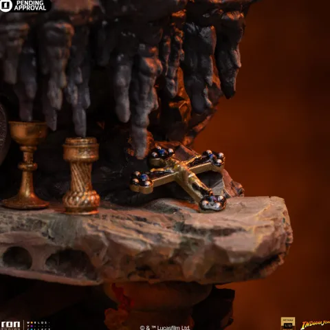 Indiana Jones Deluxe Indiana Jones Art Scale 1/10 Iron Studios