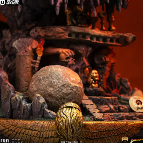 Indiana Jones Deluxe Indiana Jones Art Scale 1/10 Iron Studios