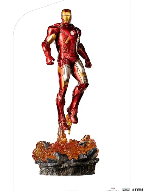 Iron Man (Battle of New York) - The Infinity Saga - BDS Art Scale 1/10 - Iron Studios