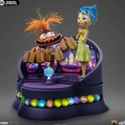 Joy and Anxiety - Inside Out 2 - Art Scale 1/10 - Iron Studios