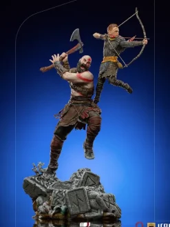 Kratos and Atreus - God of War - BDS Art Scale 1/10 - Iron Studios
