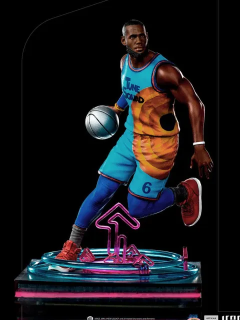 Lebron James Space Jam: A New Legacy Art Scale 1/10 Iron Studios