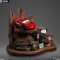 Lightning Mcqueen and Tow Mater - Cars - Art Scale 1/10 - Iron Studios