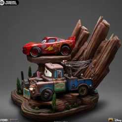 Lightning Mcqueen and Tow Mater - Cars - Art Scale 1/10 - Iron Studios