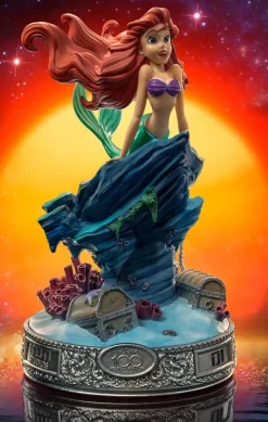 Little Mermaid 100 Years Version Disney 100th Little Mermaid Art Scale 1/10 Iron Studios