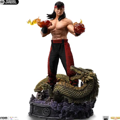 Liu Kang Mortal Kombat Art Scale 1/10 Iron Studios