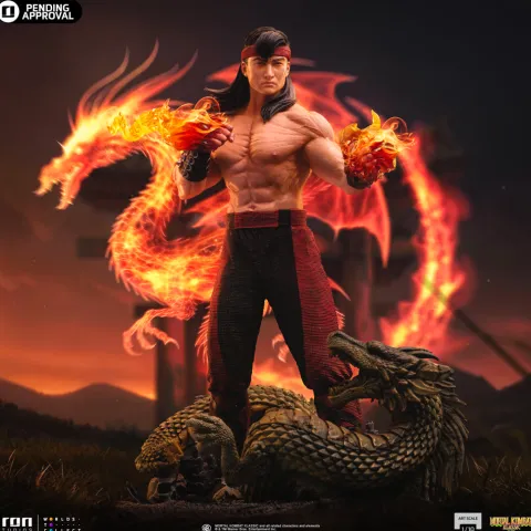 Liu Kang Mortal Kombat Art Scale 1/10 Iron Studios
