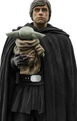 Luke Skywalker and Grogu - Star Wars: The Mandalorian - Art Scale 1/10 - Iron Studios