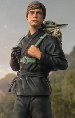 Luke Skywalker and Grogu Training Version - Star Wars: The Book of Boba Fett - Art Scale 1/10 - Iron Studios