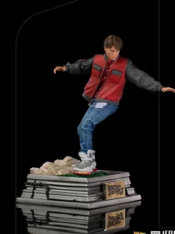 Marty Mcfly on Hoverboard - Back to the Future - Art Scale 1/10 - Iron Studios