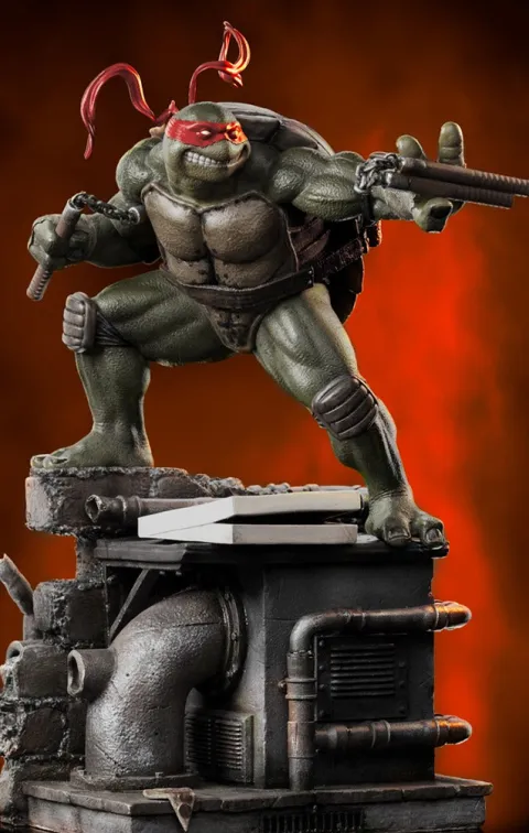 Michelangelo (Comics Version) - Teenage Mutant Ninja Turtles - BDS Art Scale 1/10 - Iron Studios