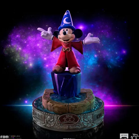 Mickey 100 Years Version - Disney 100th - Fantasia - Art Scale 1/10 - Iron Studios
