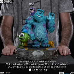 Monsters Inc. Diorama 100 Years Version - Disney 100th - Monsters Inc. - Art Scale 1/10 - Iron Studios