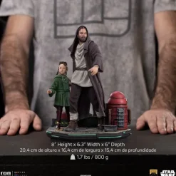 Obi-Wan and Young Leia - Star Wars: Obi-Wan Kenobi Series - Art Scale 1/10 - Iron Studios