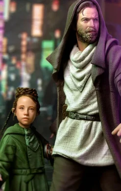Obi-Wan and Young Leia - Star Wars: Obi-Wan Kenobi Series - Art Scale 1/10 - Iron Studios