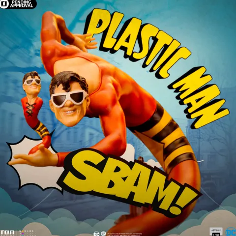 Plastic Man DC Comics Series #9 Art Scale 1/10 Iron Studios