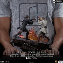 Pre-Order - Statue Anakin vs Obi-Wan (Revenge of the Sith 20th Years Anniversary) – Star Wars – Art Scale 1/10 – Iron Studios