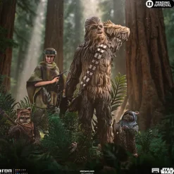 Pre-Order - Statue Chewbacca and Tokkat - Star Wars - Art Scale 1/10 - Iron Studios