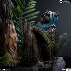 Pre-Order - Statue Chewbacca and Tokkat - Star Wars - Art Scale 1/10 - Iron Studios