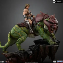 Pre-Order - Statue He-Man and Battle Cat - Masters of the Universe Movie - Deluxe Art Scale 1/10 - Iron Studios