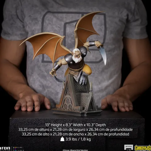 Pre-Order - Statue Hudson - Gargoyles - Art Scale 1/10 - Iron Studios