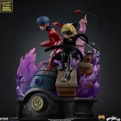 Pre-Order - Statue Ladybug and Cat Noir - Miraculous 10th Anniversary Signed Edition - Deluxe Art Scale 1/10 - Iron Studios