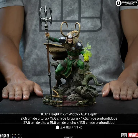 Pre-Order - Statue Loki - Marvel Comics - Art Scale 1/10 - Iron Studios