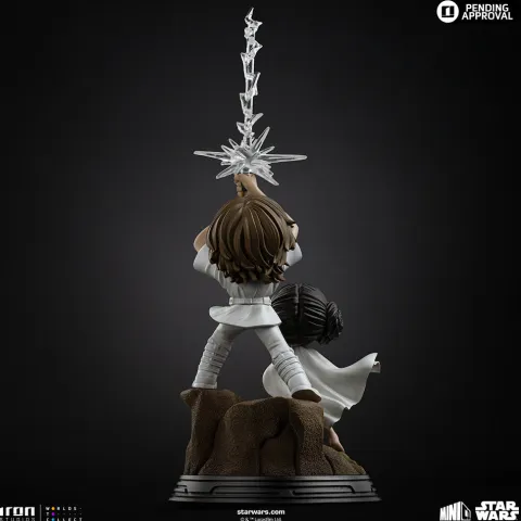 Pre-Order - Statue Luke & Leia – Star Wars – MiniCo – Iron Studios