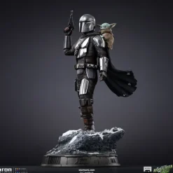 Pre-Order - Statue Mandalorian and Grogu - The Mandalorian and Grogu Movie - Art Scale 1/10 - Iron Studios