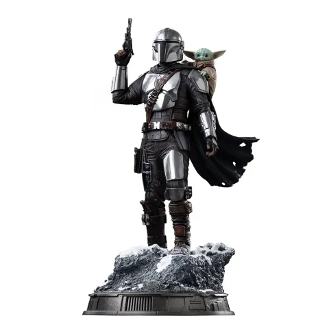 Pre-Order - Statue Mandalorian and Grogu - The Mandalorian and Grogu Movie - Art Scale 1/10 - Iron Studios