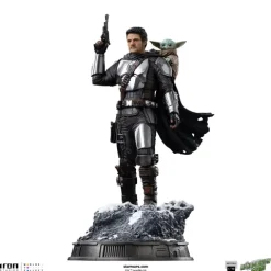 Pre-Order - Statue Mandalorian and Grogu - The Mandalorian and Grogu Movie - Art Scale 1/10 - Iron Studios