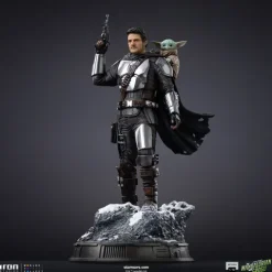 Pre-Order - Statue Mandalorian and Grogu - The Mandalorian and Grogu Movie - Art Scale 1/10 - Iron Studios