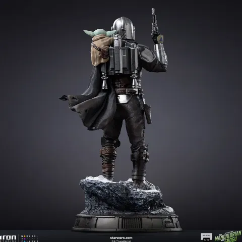 Pre-Order - Statue Mandalorian and Grogu - The Mandalorian and Grogu Movie - Art Scale 1/10 - Iron Studios