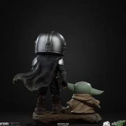 Pre-Order - Statue Mandalorian and Grogu - The Mandalorian and Grogu Movie - MiniCo - Iron Studios